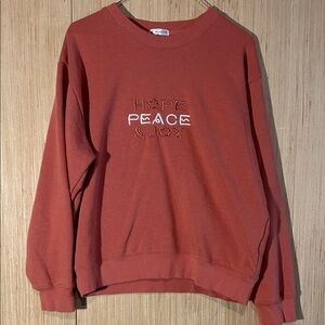 Elevated Faith Holiday message Sweatshirt